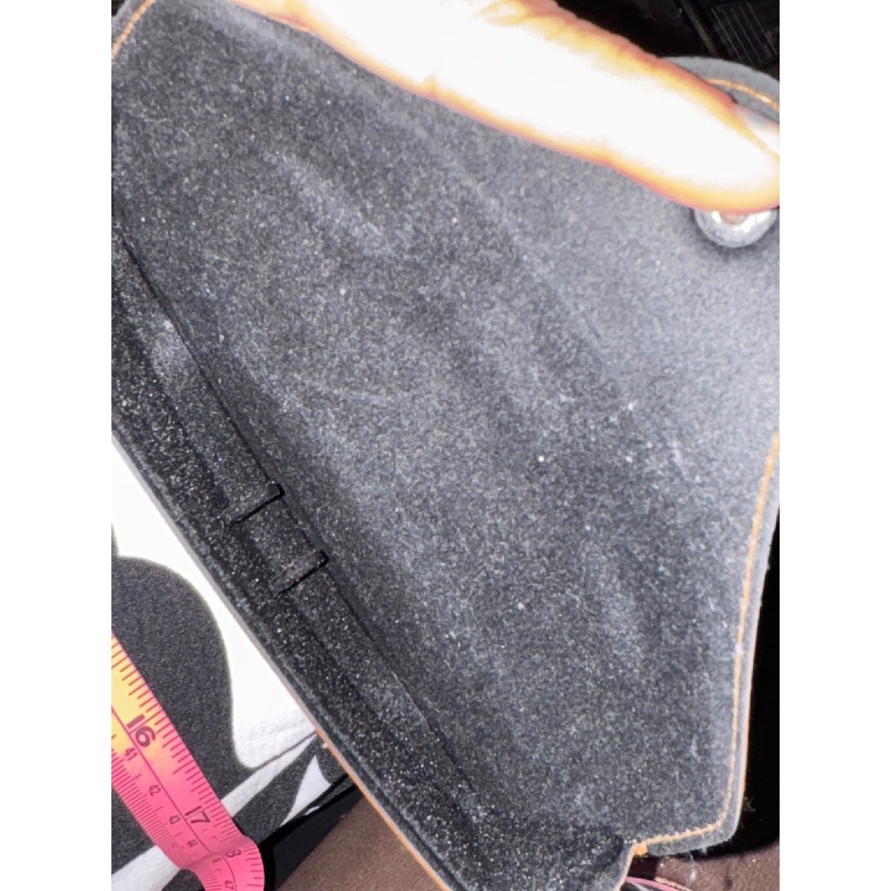 Ray-Ban Sunglass Case Bundle Black and Brown Faux Leather with Cleaning Cloth - Picture 5 of 6